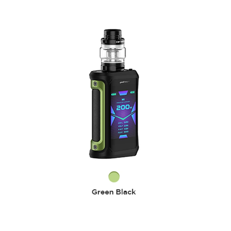 Новый Geekvape Aegis X vape Комплект 200 Вт Box Mod и 5 мл распылитель как 2 0 Чипсет электронная