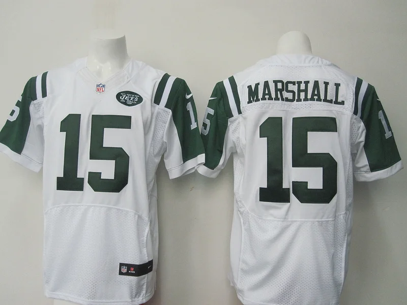 Черный Stitiched, Нью-Йорк, Brandon Marshall, Даррелл Ревис, eric decker, Matt Forte Jersey - Цвет: Черный