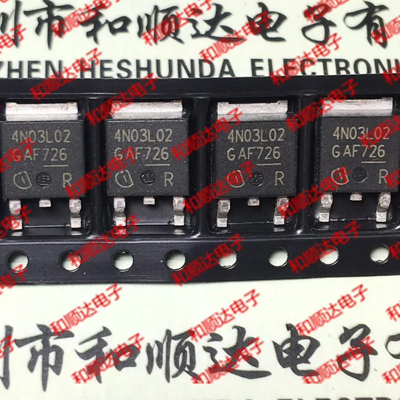 10pcs/lot 4n03l02 Ipd90n03s4l-02 New Stock To-252 30v 90a - Integrated ...