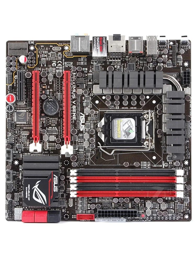 For ASUS Intel Z77 Maximus V Gene M-ATX Desktop Motherboard DDR3