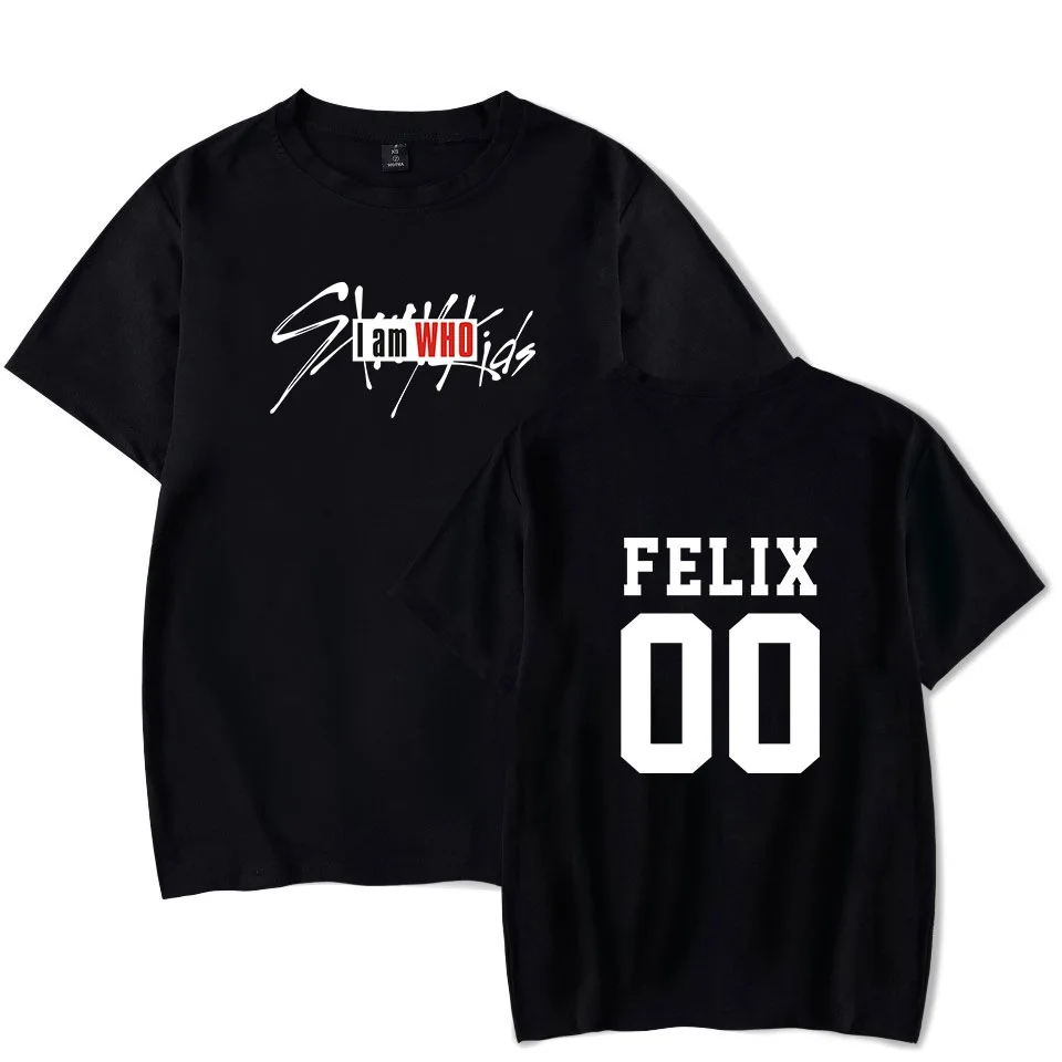 

New Style Hot Sales Trend Stray kid I Am You Short Sleeve T-shirt Large Size Men And Women