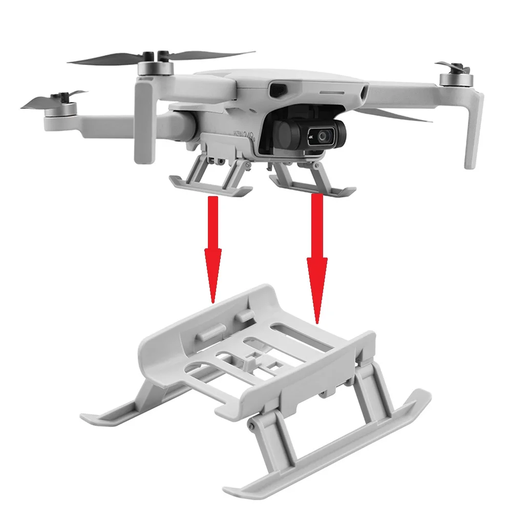 PGYTECH Landing Gear Extensions For DJI Mavic Mini 2 / Mini / Mini SE - Foldable, Adds 25mm Height
