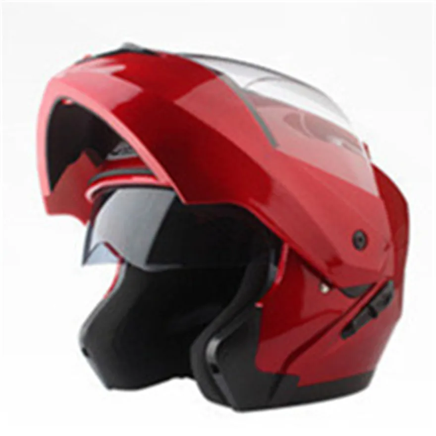 Модульный мото rcycle шлем флип анфас гоночный шлем cascos para мото двойной объектив может быть оснащен Bluetooth capacete DOT
