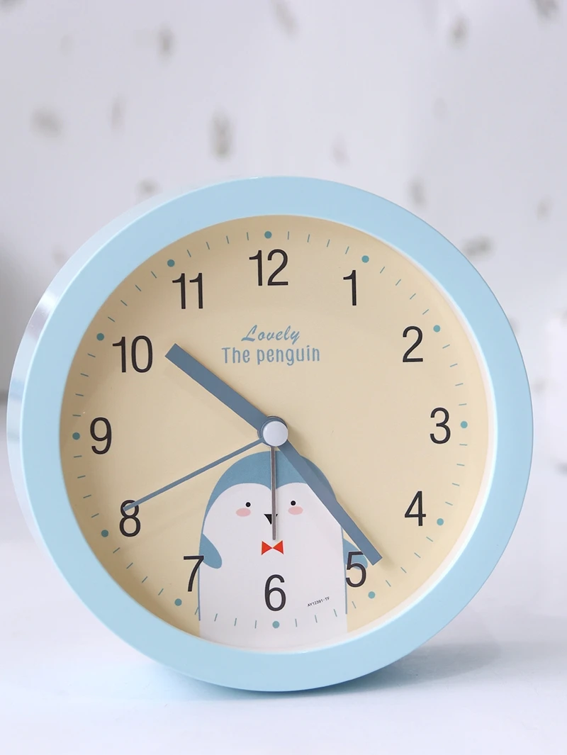 Alarm Clock Bedroom Simple Electronic Small Cute Cartoon Bedside Alarm