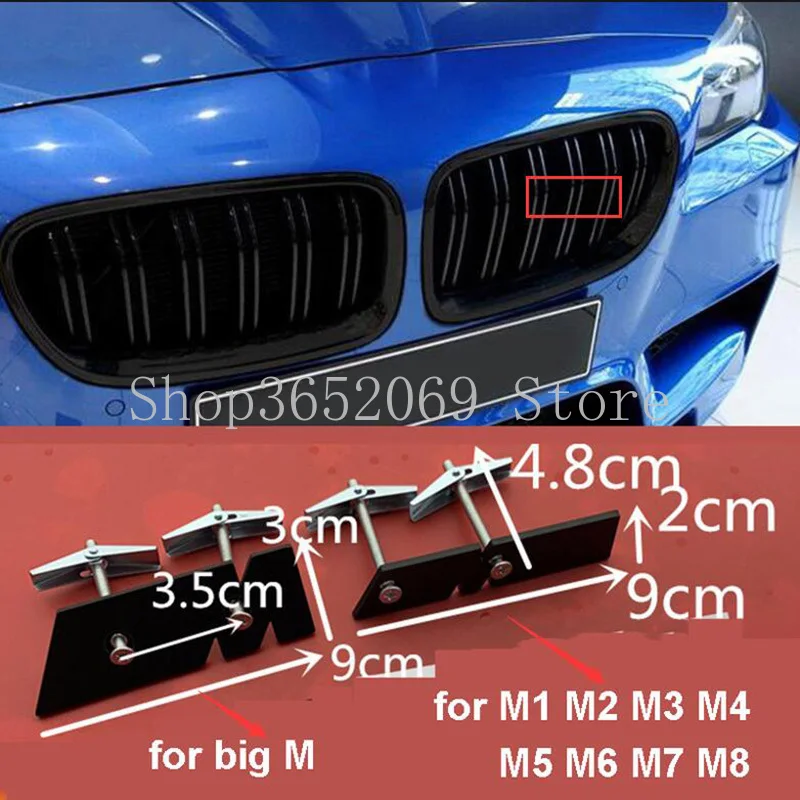 Bmw M1 M2 M3 M4 M5 M6 M7 M8のエンブレムホルダー 車の装飾 色のバッジステッカー マット光沢のある黒とクロム Aliexpress 自動車 バイク