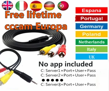 

2020 Spain Cccam europa server hd stable Europe 8/8lines Portugal/Poland/Italia satellite receptor cccam europa no channel no ap