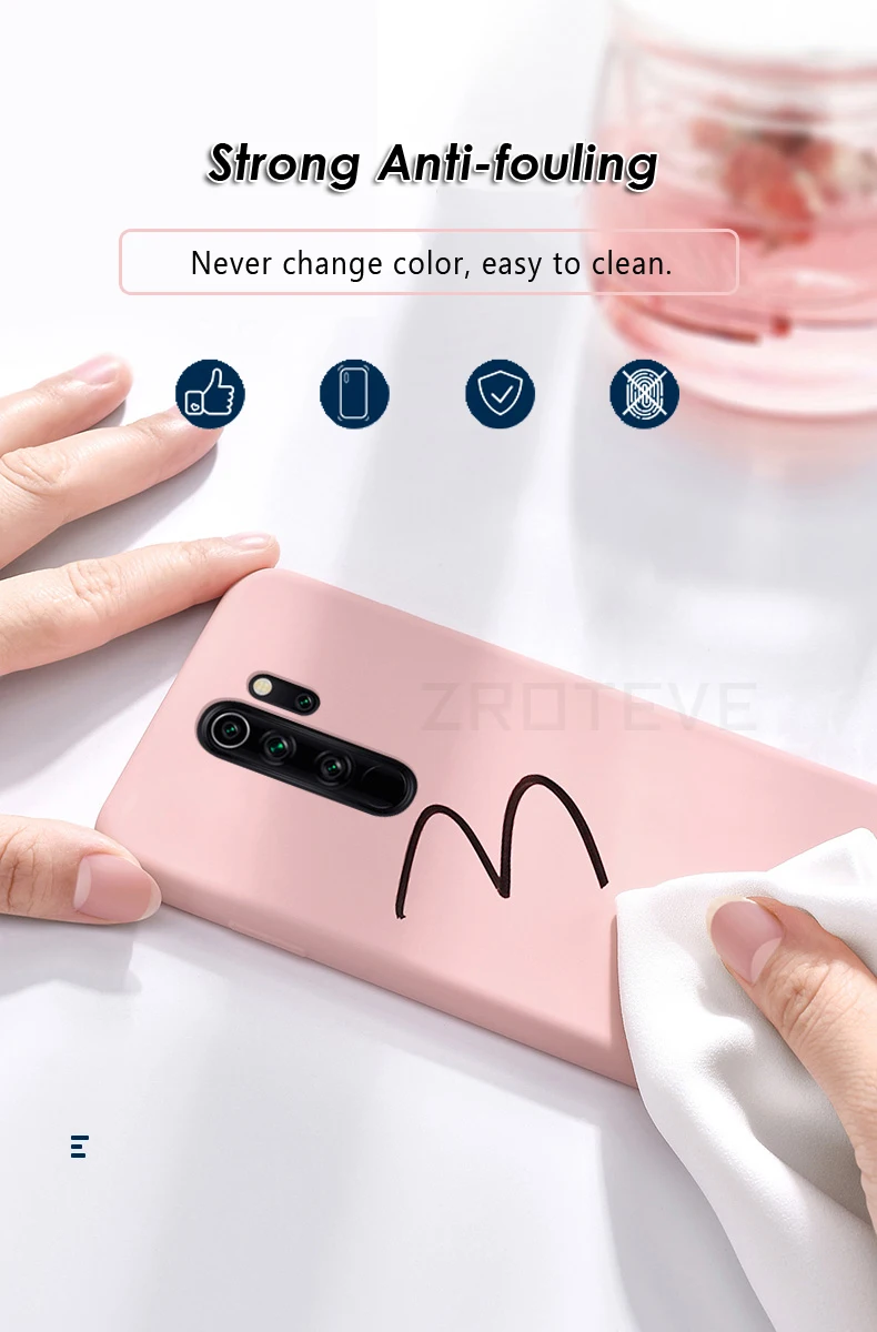 Чехол s для Redmi Note 8 Pro Чехол ZROTEVE карамельных цветов мягкий жидкий силиконовый чехол для Xiaomi Redmi Note8 Note 8 Pro Чехол Новинка
