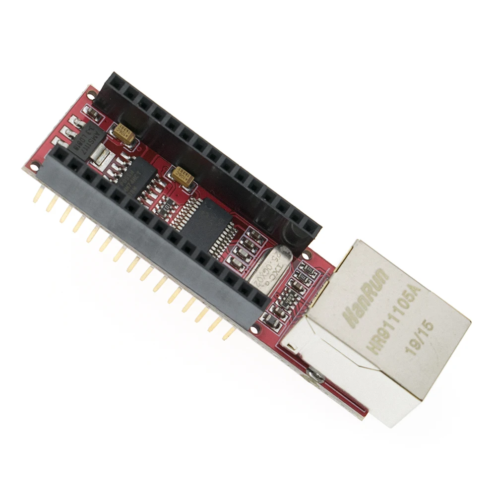 20 шт. сетевой экран ENC28J60 V1.0 совместимый с модулем веб сервера Nano 3 0 RJ45|lot lot|cable