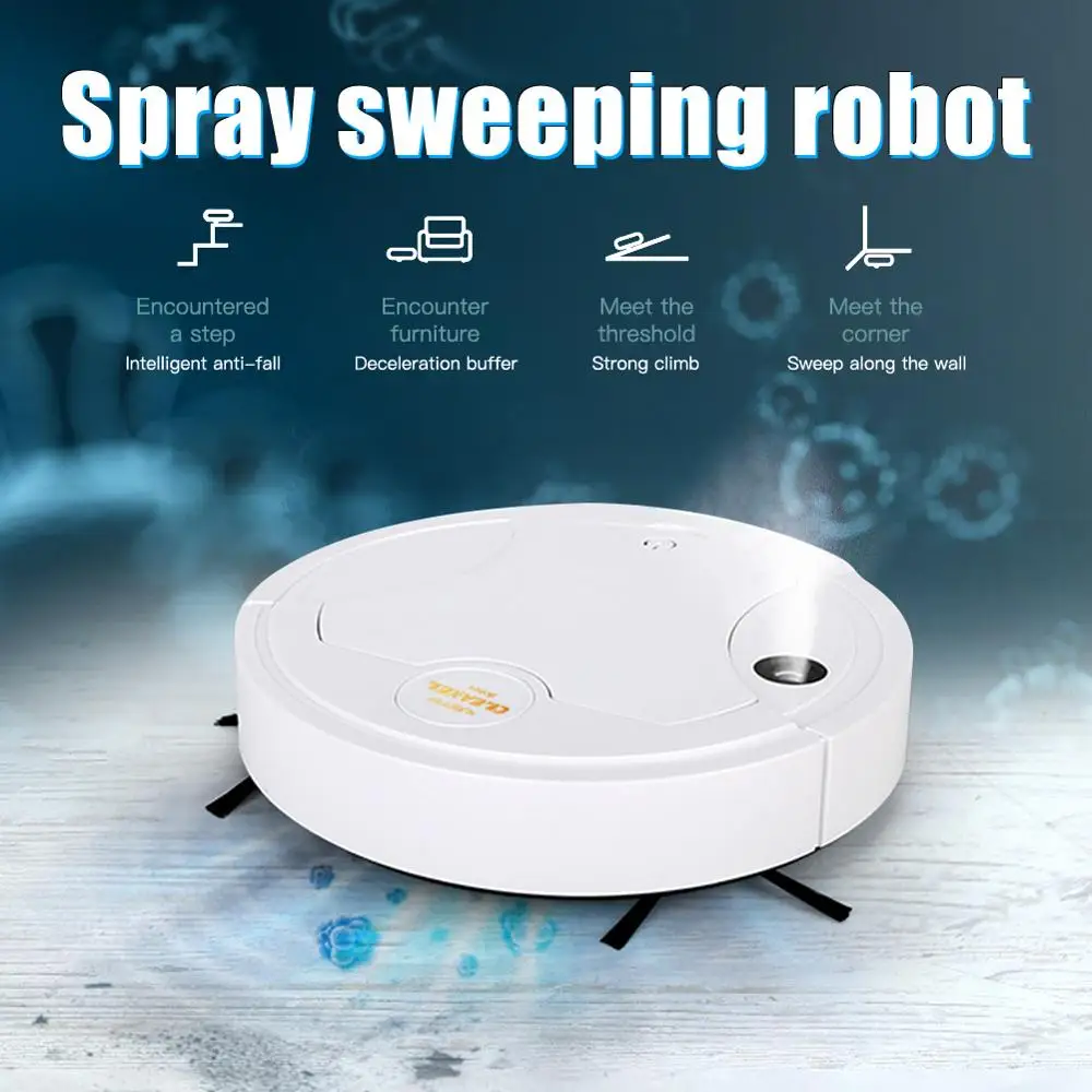 

Household Intelligent Robot Vacuum Cleaner Multi-function 5-in-1 Cleaning Machine Intelligent Sweeping Cleaner For Dropshipping