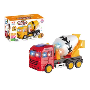 

Glowing Music Mixer Children'S Toy Colorful Flash Music Electric Universal Engineering Car Gift Gift