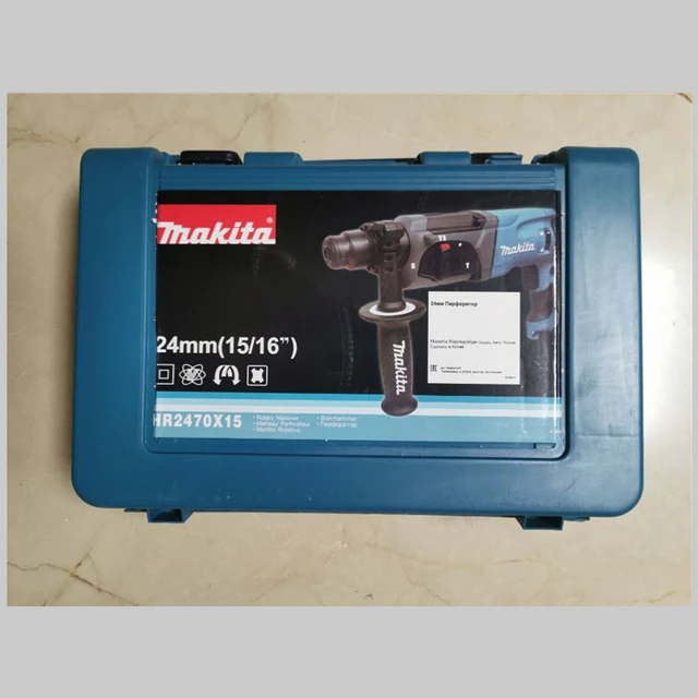 Hammer drill suitcase case for MAKITA HR2470 HR2470F HR2460 HR2460F HR2631FT HR2630T HR2630 HR2611F HR2610 HR2601 HR2320T