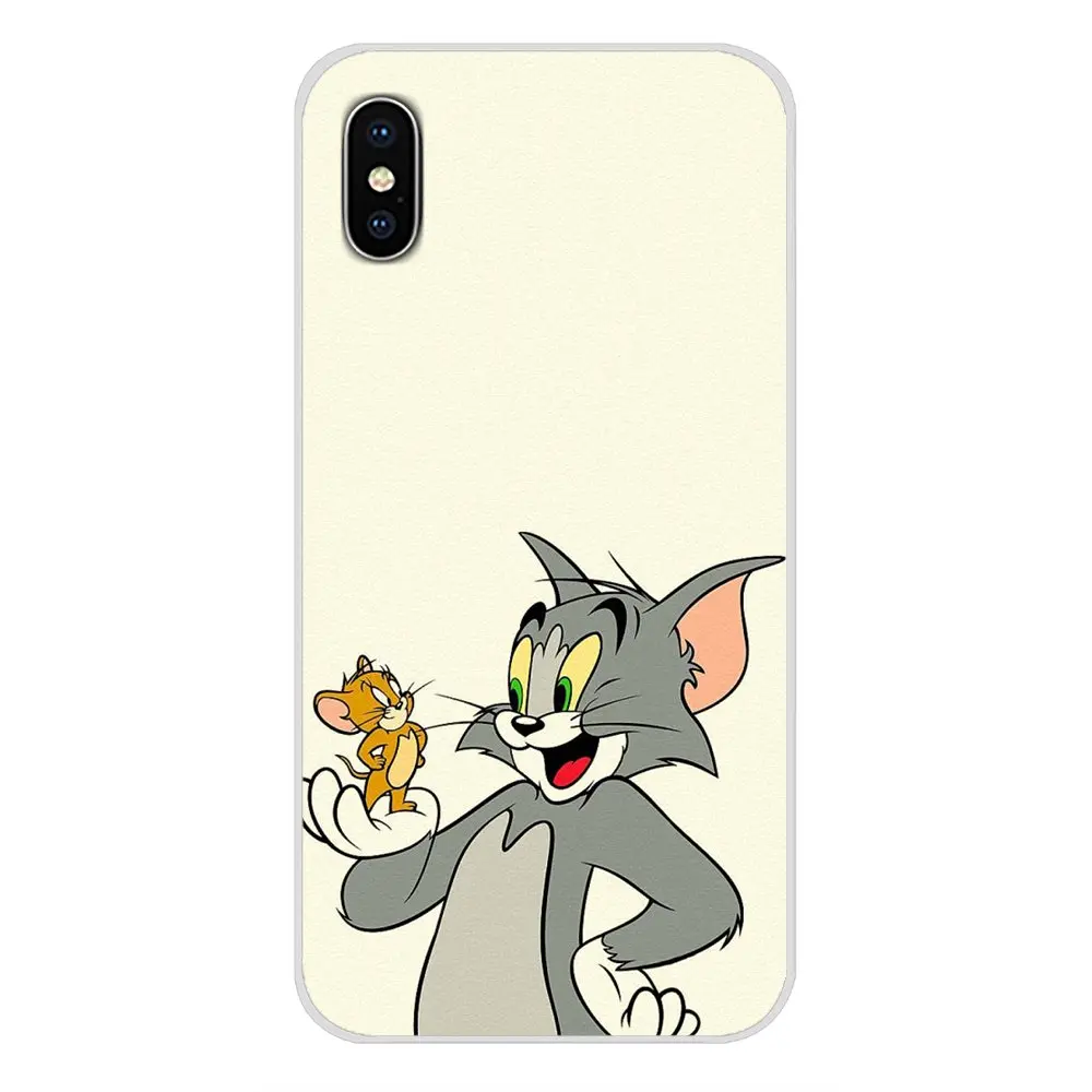 Для Apple IPhone X XR XS 11Pro MAX 4S 5s 5C SE 6S 7 8 Plus ipod touch 5 6 рисунок Том и Джерри аксессуары чехлы для телефонов - Цвет: images 7