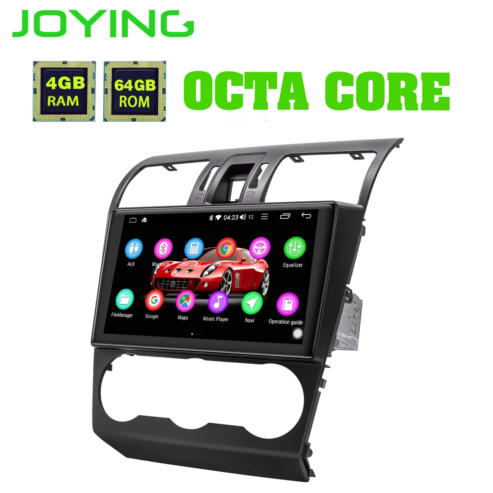 

Joying 9" 2.5D IPS Screen Car Radio Multimedia Player Android For Subaru Forester 2013-2015 4G+64G 1Din GPS Navigation 4G Module