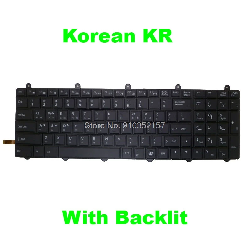 wireless keyboard for pc Backlit Keyboard For CLEVO P170EM P150EM KR Korea 6-80-P2700-111-3 V132150AK1 KR P150SM P270WM3 P370EM3 P570WM3 keyboard computer wireless