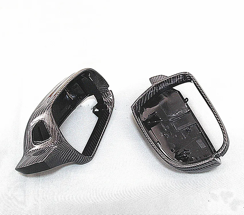 Carbon Mirror cover For Audi RS5 B8.5 S5 A4 A5 Carbon Fiber Rear Side View Mirror Cover with Lane Assist 2010-20132014