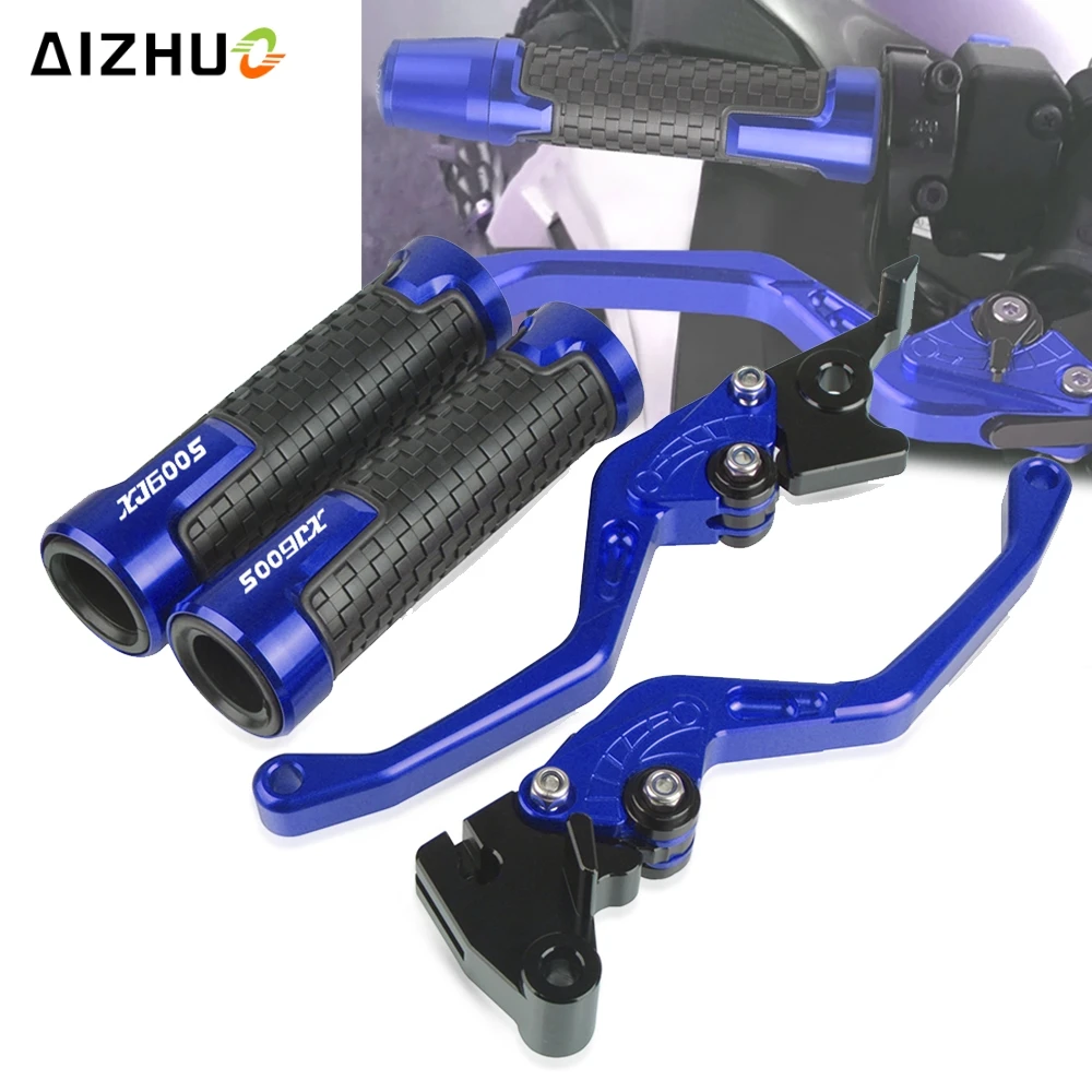 

Brake Clutch Levers Handlebar Grips XJ600S FOR YAMAHA XJ600S 1995-2003 1997 1998 2000 2001 CNC Aluminum Motorcycle Accessories