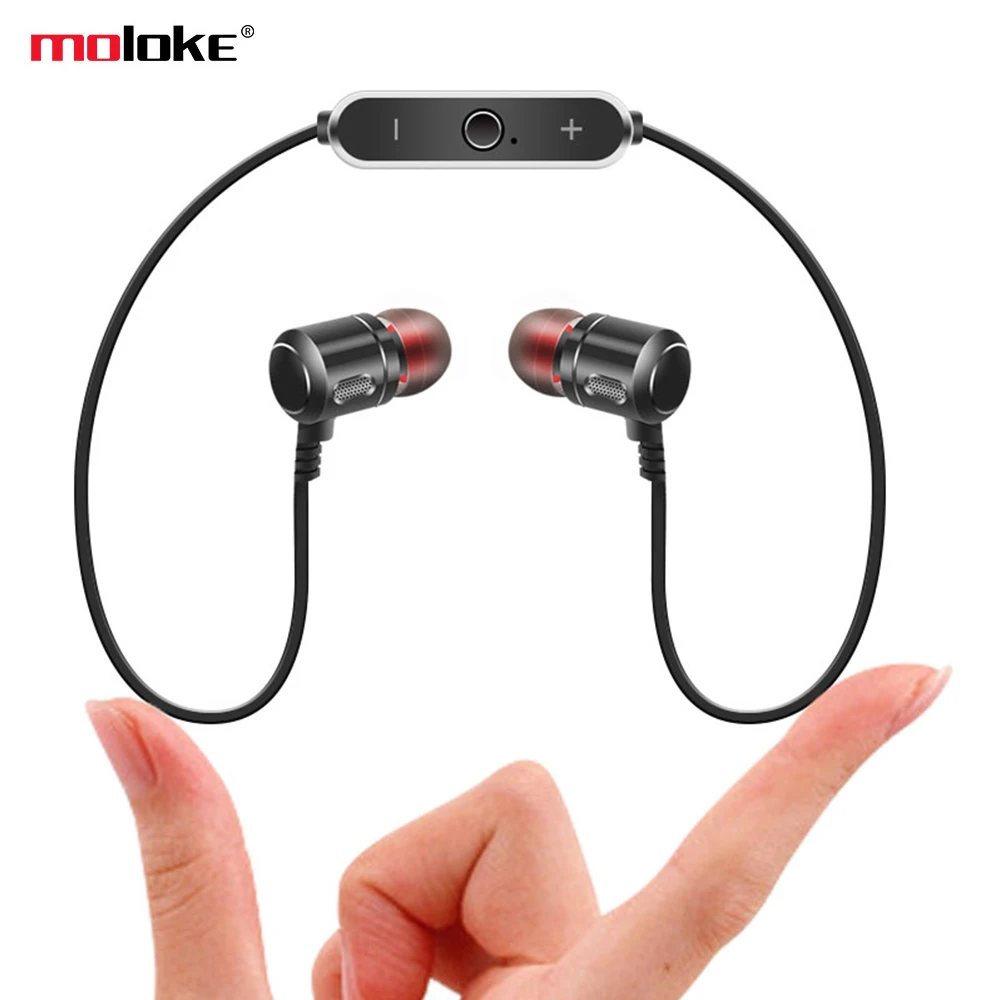 Moloke S8 Sports Bluetooth Headset 5 0 Mini Invisible Bluetooth Headset Wireless Headset Phone Headset IPX5 Waterproof