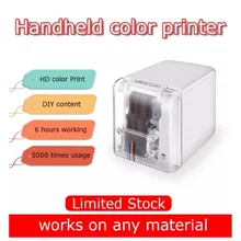 【In STOCK】Kongten Mbrush Wireless Printer Mobile Color Mini Handheld Printer Portable Wifi Printers PrinCube Handheld Inkjet
