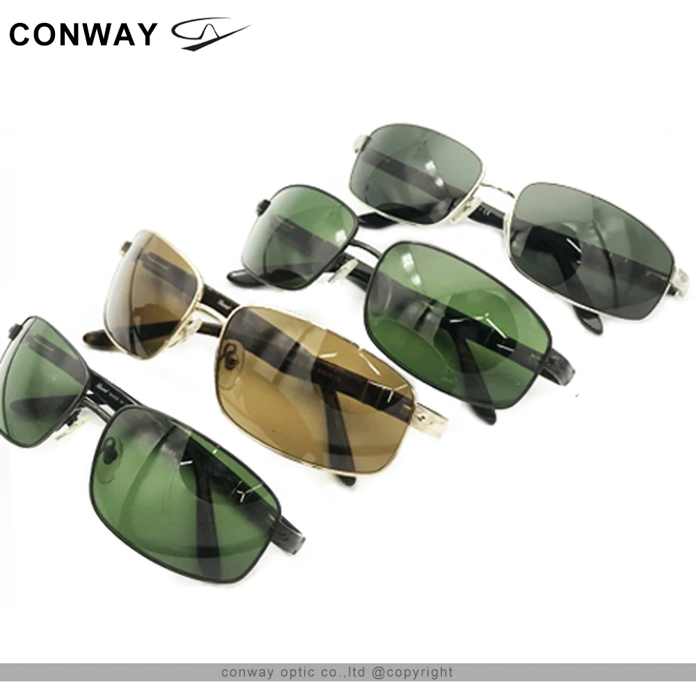 Солнцезащитные очки Conway для мужчин антибликовое отражение прямоугольные из