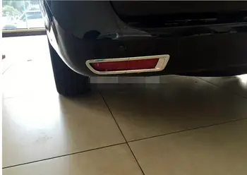 

Chrome Rear Fog Light lamp frame Cover Trim 2pcs for Benz Metris Vito V Class W447 2014 2015 2016