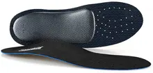 iFitna Semi-Rigid Mid Arch Support Insoles,High Elasticity Carbon Fiber Ultra-Thin Leather Insert for Flat Feet,Plantar Fasciiti