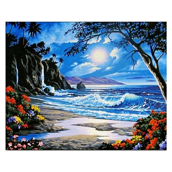 

Paintworks Paint By Number Kits Blue Ocean 16*20 Inch Frameless