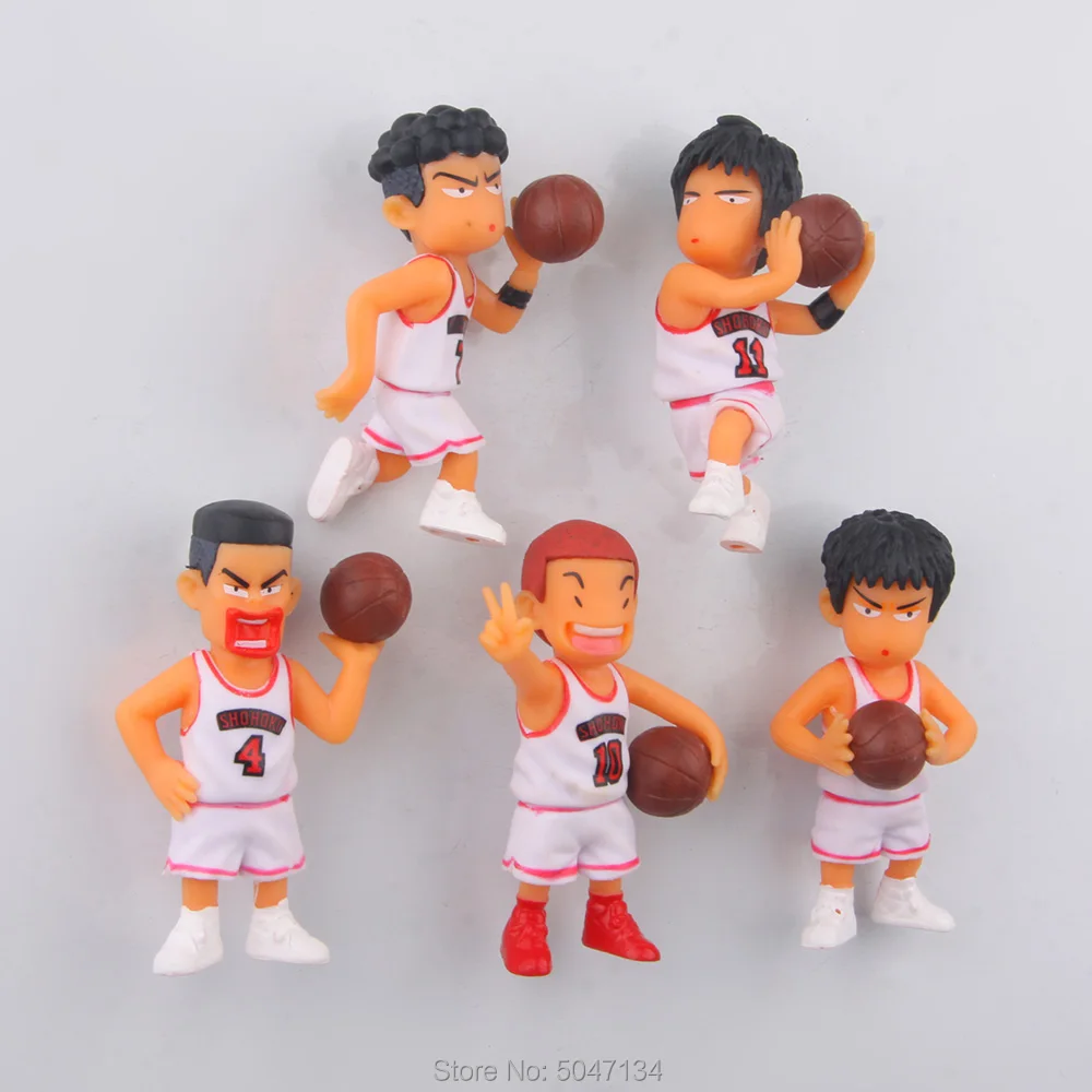 Детские игрушки для холодильника магнитные DUNK Shohoku фамилией баскетболиста и цифрой кукла аниме ханамичи сакураги Rukawa Kaede модель фигурки м