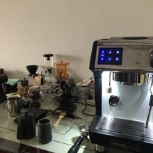 Коммерческая кофемашина Эспрессо/машина для изготовления стаканчиков для кофе/Кофеварка капучино с импортным водяным насосом