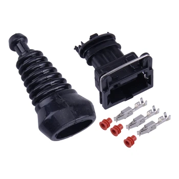 

New 3 Pin EV1 TPS IAC Idle Air Control Connector Plug Kit Fit For VW Audi Porsche Volvo BMW