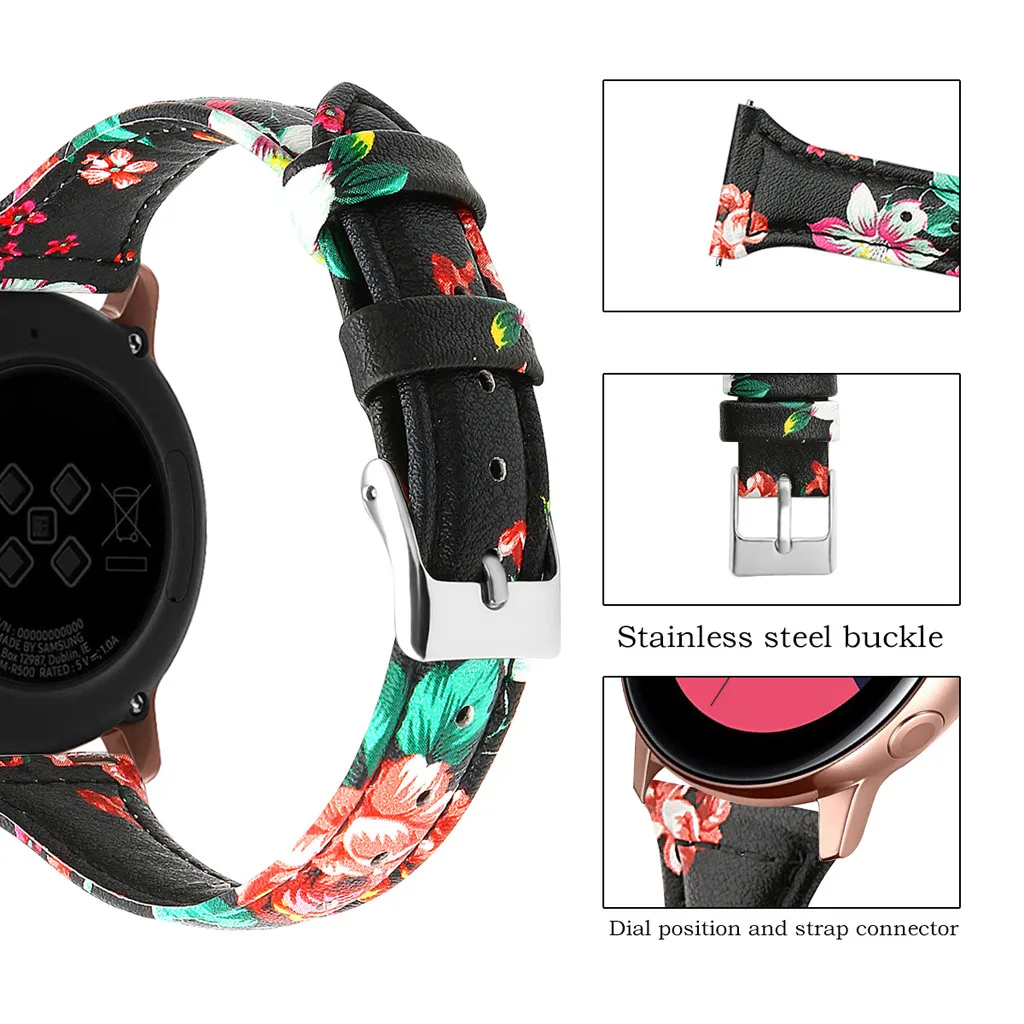 Замена кожаных браслетов для samsung Galaxy Watch Active
