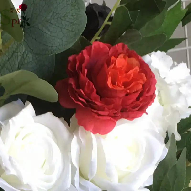 SPR 10 шт./лот для свадебных мероприятий вечерние Искусственный цветок розы шар