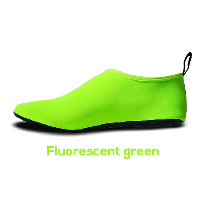 Green Новые уличные пляжные спортивные носки для плавания мужские и женские противоскользящие туфли Йога фитнес-танец для серфинга дайвинга Подводные кроссовки - Цвет: Green
