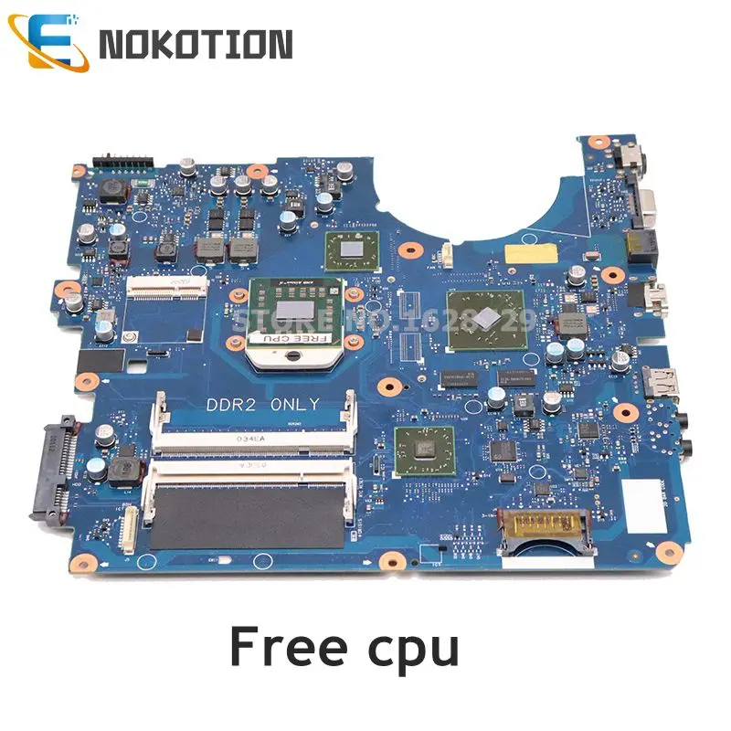 Promo  NOKOTION BREMEN-D For Samsung NP-R523 R523 NP-R525 R525 Laptop Motherboard BA92-06014B BA92-06014A 