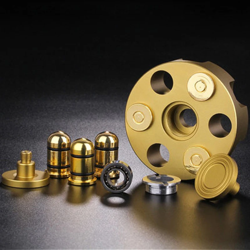 fidget spinner metal brass
