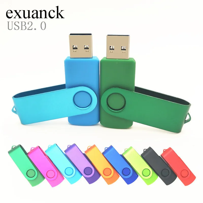 10개/세트 고품질 USB 플래시 드라이브 펜 드라이브 4GB 8GB 16GB 32GB USB 펜드라이브 64GB 메모리 스틱 실제 용량 U 디스크 Cle USB