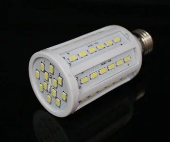 

10PCS 60 led E27 5630 SMD corn bulb lamp,light angle 360 degree white /warm white AC85V-265 free shipping