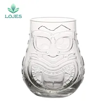 470 мл Hawaii Tiki кружки для коктейлей, кружки для пива, напитков, кружки для вина, стеклянные кружки для пасхи, кружки Tiki, инструмент для бара