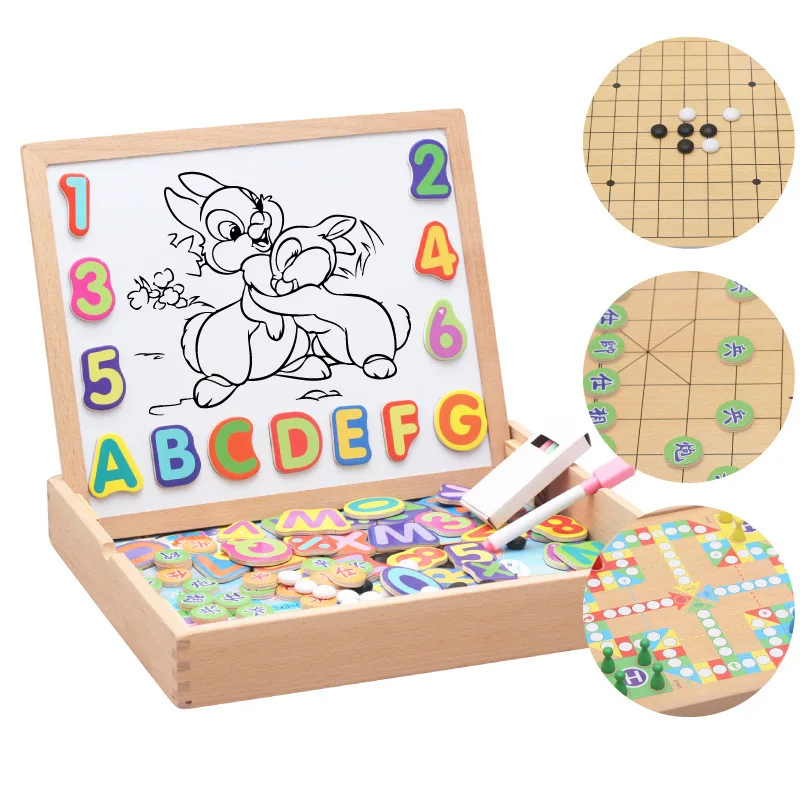 

Wooden Toy Multi Purpose Educational Toy Children Early Childhood Educational Learning Toy