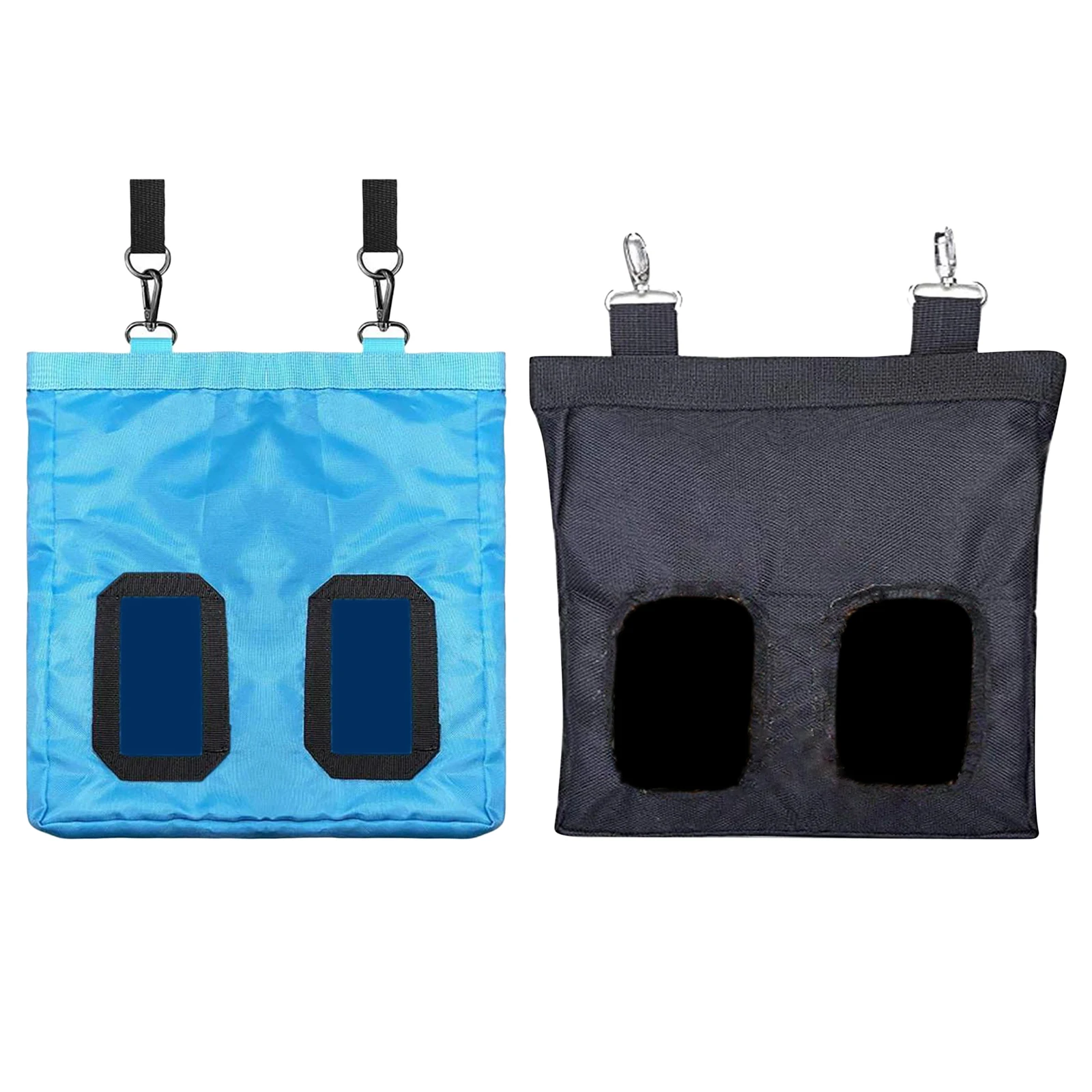 ing Guinea Pigs Rabbits Hay Bag Feeding Feeder Racks - 2 Openings - 23 x 28cm