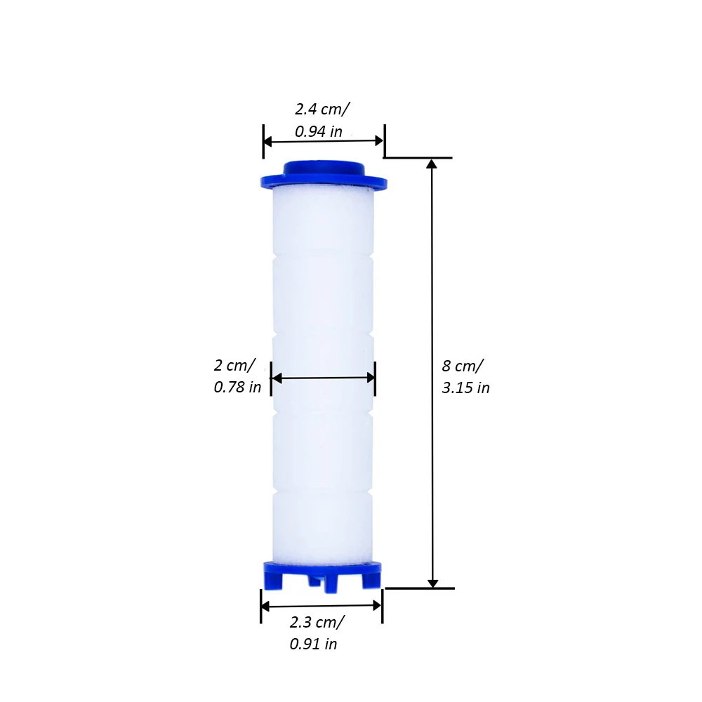 1/2/5pcs Douche Tête Remplacement Filtre En Coton PP Cartouche de  Purification D'eau Salle De Bains Accessoire Tenu Dans La Main De Bain  Pulvérisateur