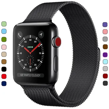 

SAMCO Stainless Steel Band for Apple Watch Loop Bracelet Series 1 2 3 42mm 38mm Metal Strap for iwatch 4 5 40mm 44mm