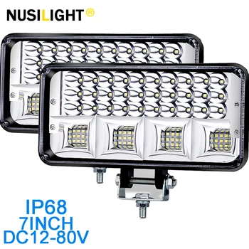

2Pcs 12V 24V Car Led Work Light led bar Headlight Off road 4x4 Fog Lamp For Chevrolet silverado 1500 2019 2005 2008 Accessories