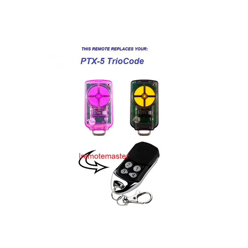 

80pcs PTX-5V1 REMOTE TrioCode compatible Remote Control garage door opener