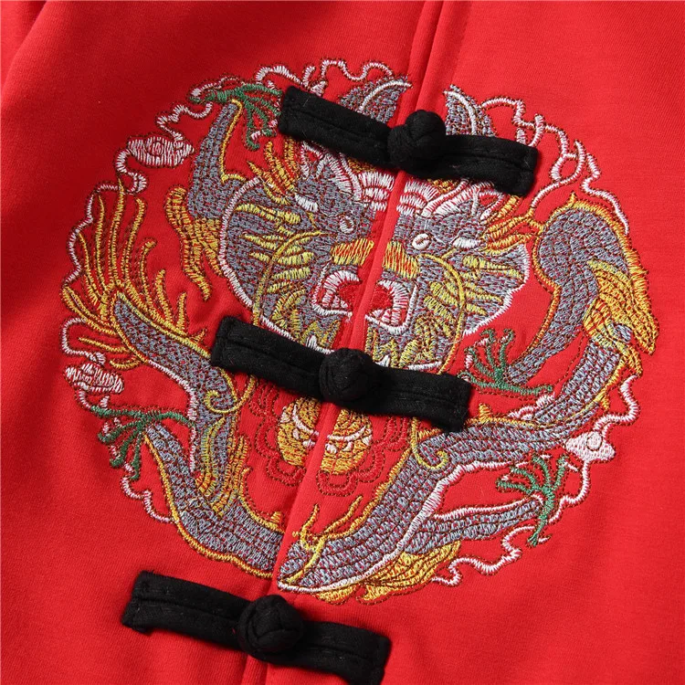 

Chinese-style New Year Celebration Children Chinese Costume Winter plus Velvet Infants Onesie BABY'S FIRST Month Suit Baby Chine