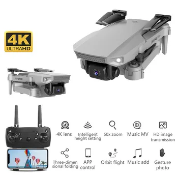 

E88 Mini Drone With Fixed Height 4k Wide-angle Camera Aerial Photography Gesture Photo Mini Folding Quadcopter