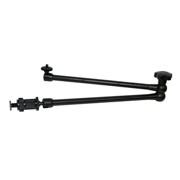 

20Inch Adjustable Articulating Friction ic Arm with Hot Shoe Mount for LED Light DSLR Rig LCD Monitor