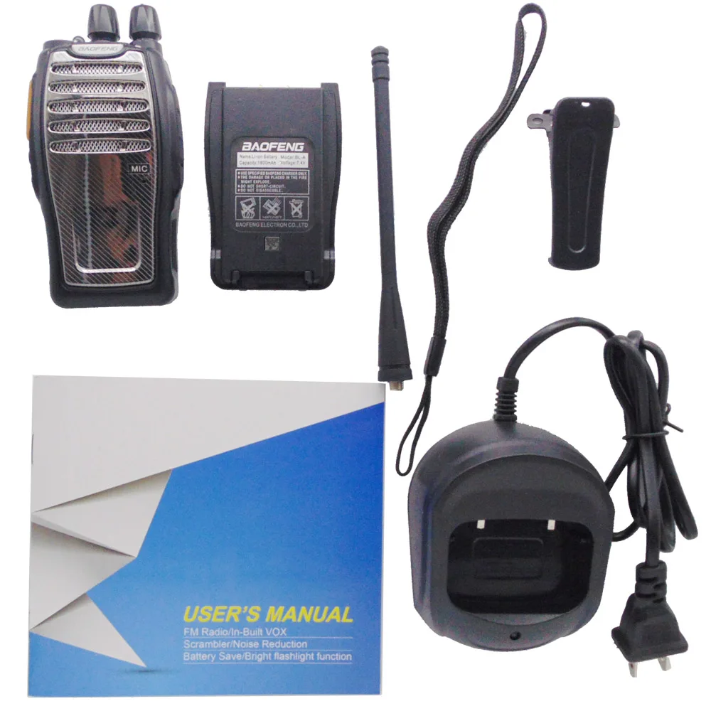 2 шт. BaoFeng A5 Pofung BF-A5 рация UHF 400-470 МГц двухстороннее радио портативное Ham CB радио VOX FM трансивер 16CH