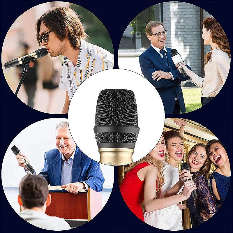 

Hot-Ux2 Uhf Wireless Microphone System Handheld Led Mic Uhf Speaker With Portable Usb Receiver For Ktv Dj Speech Amplifier Recor