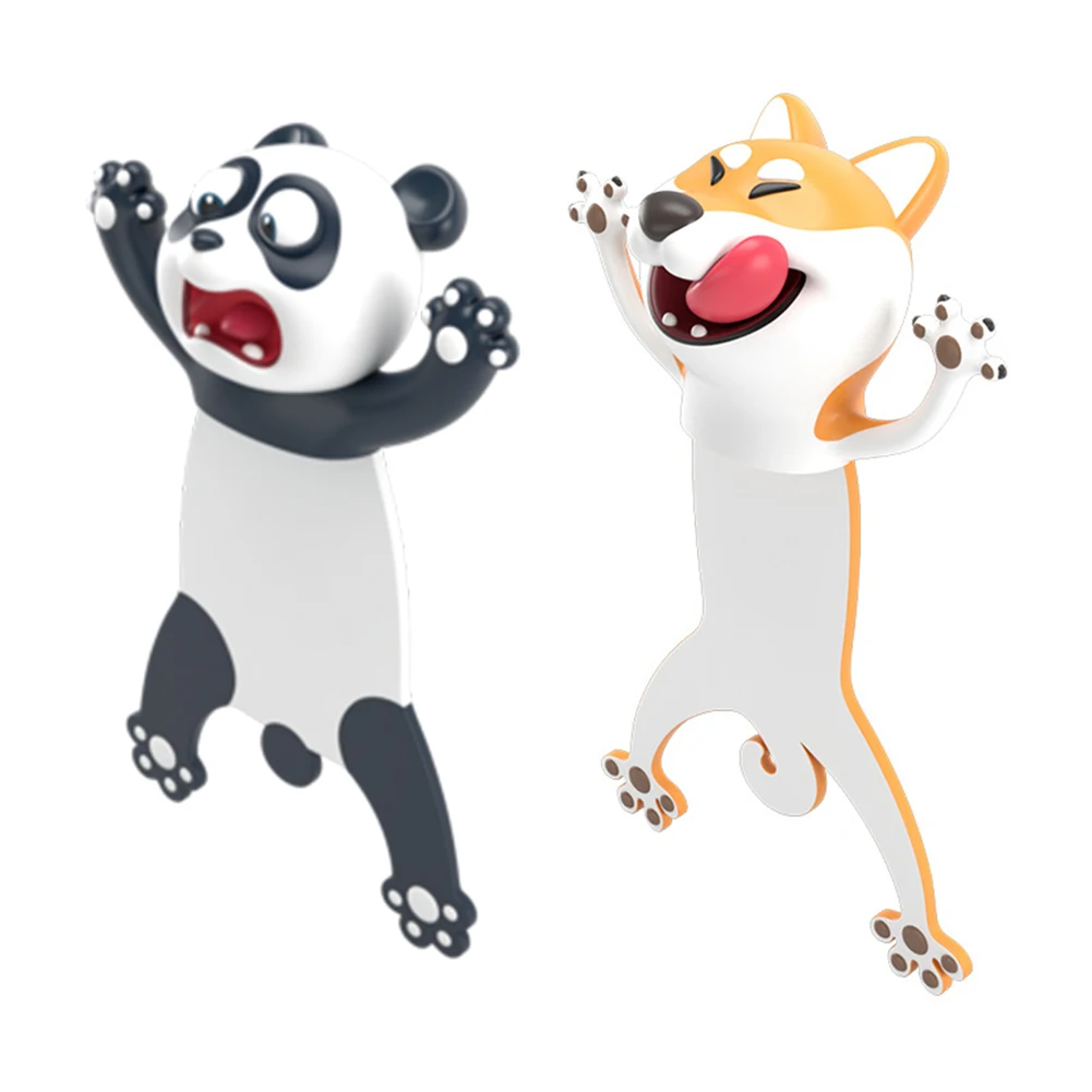 3D мультфильм маркер животных закладки в форме задницы Забавные милые школьные