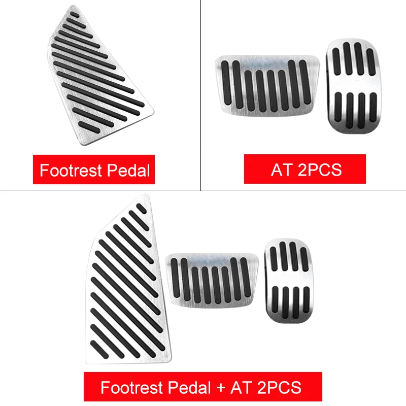 Car Parts Car Fuel Foot Pedal Brake Pedal Cover For Toyota Corolla 2019 2020 Aluminum Alloy Car Accessories